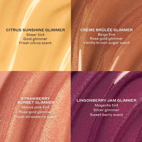 New/Sealed, Pout Preserve Peptide Glimmer Lip Treatment Strawberry Sorbet Glimmr - Picture 5 of 10